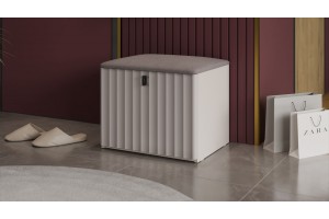 Тумба для обуви Тиффани Исп.2.1 Кашемир, Кашемир матовый