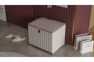 Тумба для обуви Тиффани Исп.2.1 Кашемир, Кашемир матовый