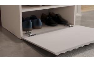 Тумба для обуви Тиффани Исп.2.1 Кашемир, Кашемир матовый