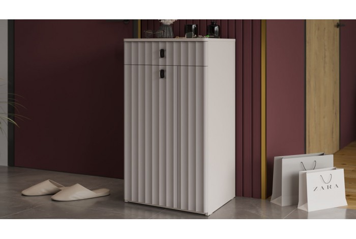 Тумба комбинированная «Тиффани» Исп.2.1 - 307.004.000 Кашемир, Кашемир матовый