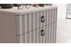 Тумба комбинированная Тиффани Исп.2.1 Кашемир, Кашемир матовый