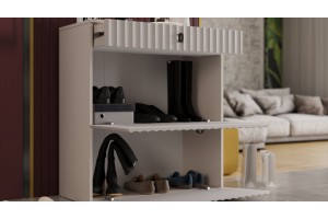 Тумба комбинированная Тиффани Исп.2.2 Кашемир, Кашемир матовый