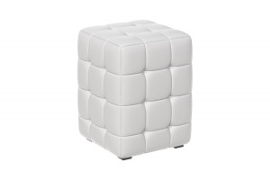 Пуф Аристо к/з Гольф белый