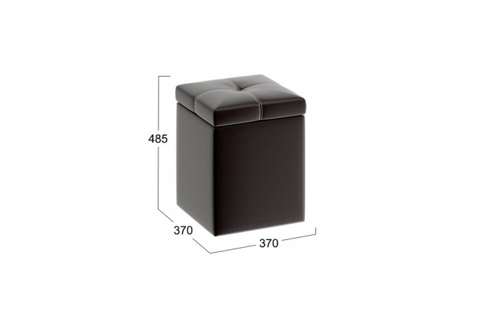 Пуф «Остин» Кожзам Коричневый