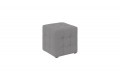 Пуф Тип 1 Велюр Светло-серый