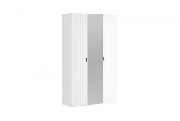 Шкаф комбинированный «Тиффани» - 407.000.000 Белый Жемчуг, Белый софт