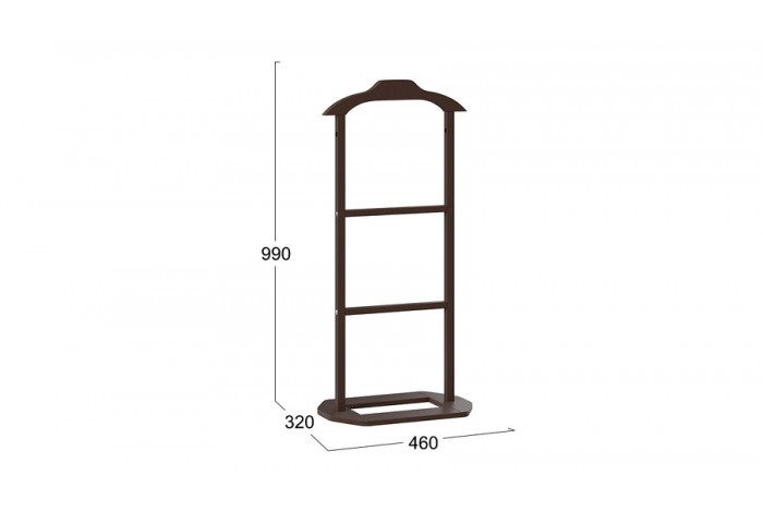 Вешалка «CIRTA» 1 - МО-710 Венге