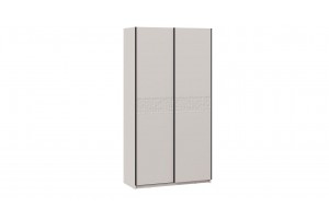 Шкаф-купе с 2 глухими дверями Оскар Скания 1200 Ручка черная, Кашемир, Кашемир сатин (Глухой/Глухой)