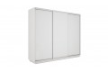 Шкаф-купе 3-х дверный «Румер-2» 2100 - СШК 3.210.70-11.11.11 Белый снег (Глухой/Глухой/Глухой)