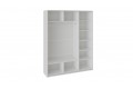 Шкаф-купе 3-х дверный «Траст» 1800 - СШК 2.180.60-11.11.11 Белый снег (Глухой/Глухой/Глухой)