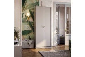 Шкаф распашной 2-х створчатый Эстетика ШК-03 (кашемир)