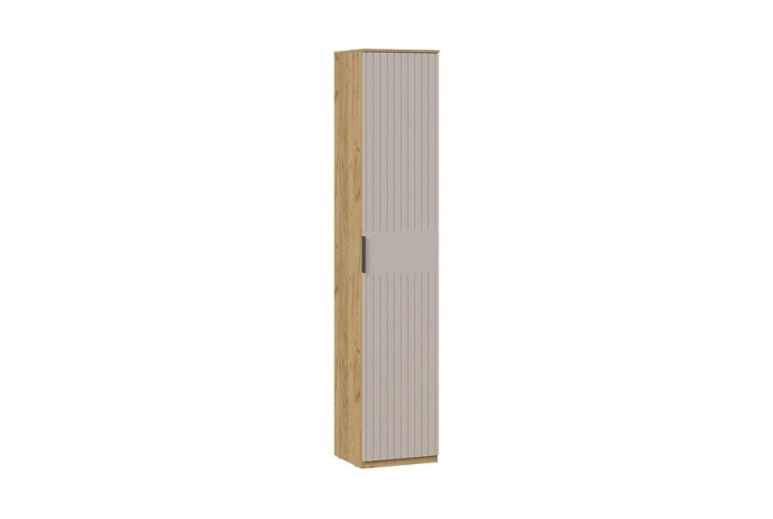 Шкаф для белья «Хилтон» Исп. 2 - 303.002.000 Дуб Крафт золотой, Мокко матовый