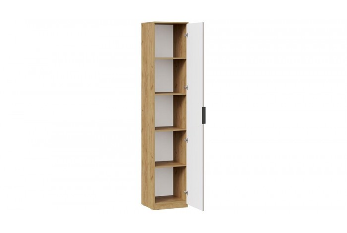 Шкаф для белья «Хилтон» Исп. 2 - 303.002.000 Дуб Крафт золотой, Мокко матовый