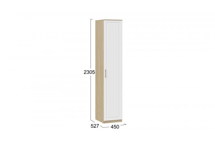 Шкаф для белья «Сэнди» - 211.002.000 Вяз благородный, Белый