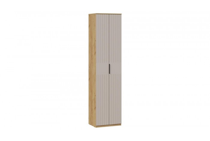 Шкаф для одежды «Хилтон» Исп. 2 - 303.001.000 Дуб Крафт золотой, Мокко матовый