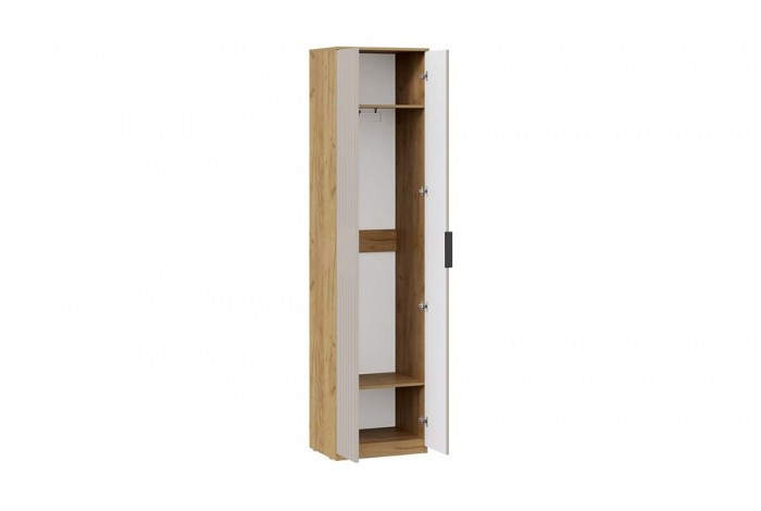 Шкаф для одежды «Хилтон» Исп. 2 - 303.001.000 Дуб Крафт золотой, Мокко матовый