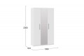 Шкаф комбинированный «Агата» - 200.001.000 Белый