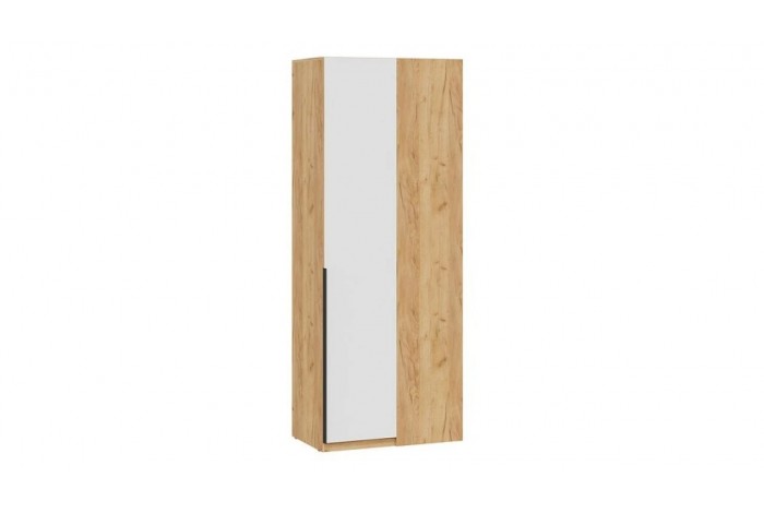 Спальный гарнитур Джоли №3 Дуб Крафт золотой, Белый матовый, Велюр Confetti Izumrud