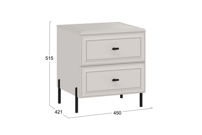 Спальный гарнитур «Пандора» стандартный Кашемир, Кашемир сатин