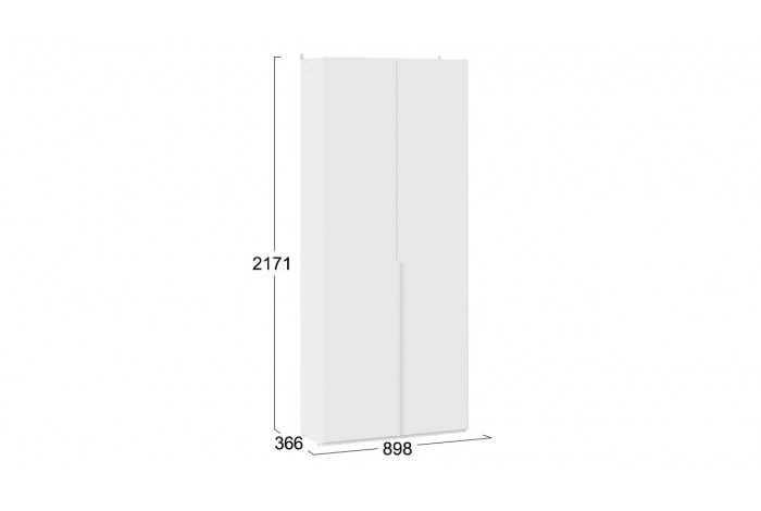 Спальный гарнитур «Порто» №3 - ГН-393.003 Белый Жемчуг, Яблоня Беллуно, Белый софт, Велюр Confetti Stone