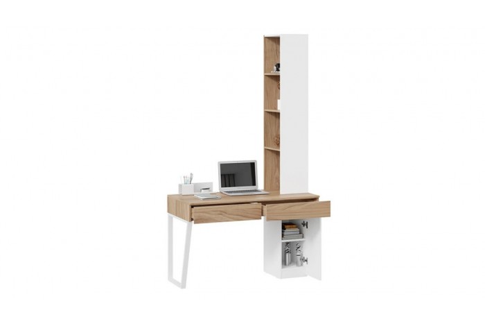 Спальный гарнитур «Порто» №3 - ГН-393.003 Белый Жемчуг, Яблоня Беллуно, Белый софт, Велюр Confetti Stone