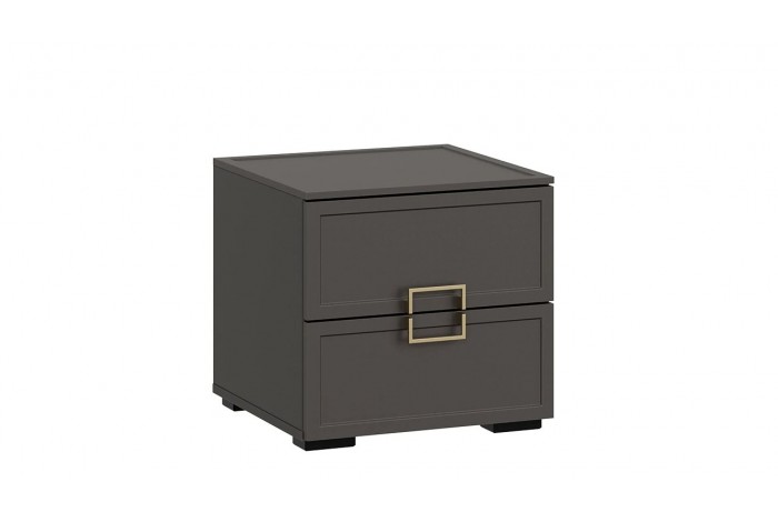 Спальный гарнитур «Стелла» стандартный Серый вулкан, Фон серый, Экомех Barni Grey