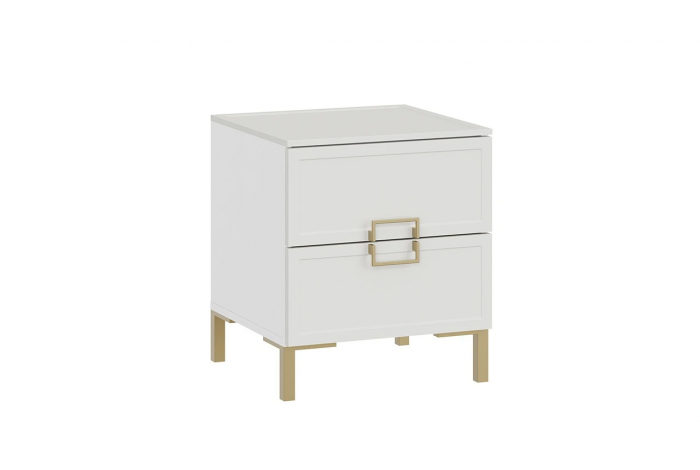 Спальный гарнитур «Стелла» №7 Золото розовое, Белый холст, Белый Жемчуг, Велюр Мокко светлый