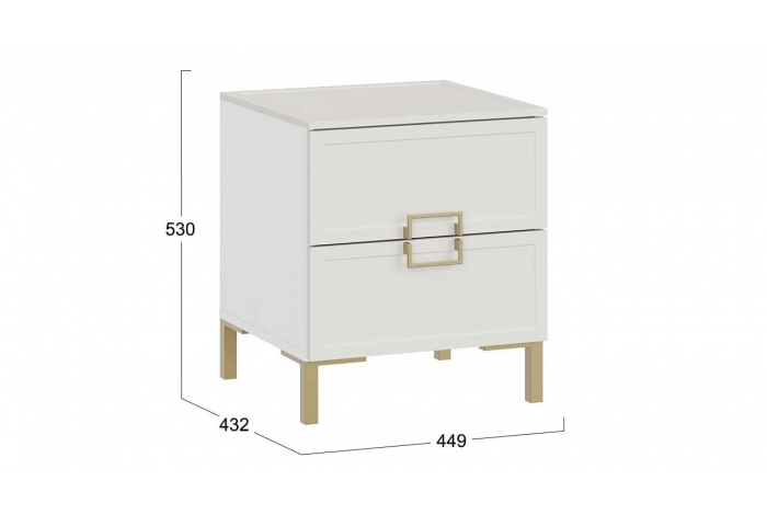 Спальный гарнитур «Стелла» №7 Золото розовое, Белый холст, Белый Жемчуг, Велюр Мокко светлый