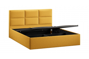 Спальный гарнитур Стелла №4 Золото розовое, Серый вулкан, Фон серый, Экомех Barni Curcuma