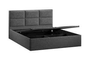 Спальный гарнитур Стелла №4 Золото розовое, Серый вулкан, Фон серый, Экомех Barni Grey