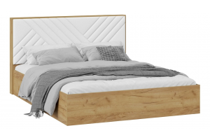 Спальный гарнитур Хилтон №5 Бук матовый, Дуб Крафт золотой, Белый матовый