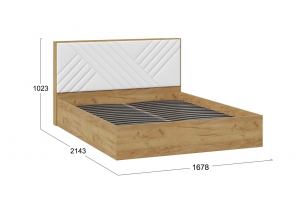 Спальный гарнитур Хилтон №5 Бук матовый, Дуб Крафт золотой, Белый матовый