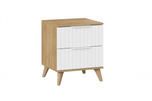 Спальный гарнитур Хилтон №5 Бук матовый, Дуб Крафт золотой, Белый матовый