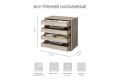 Комод Наоми КМ-09 (дуб каньон - графит)