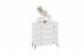 Комод «Пандора» - 414.004.000 Белый снег, Белый матовый