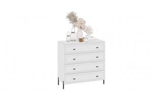 Комод Пандора Белый снег, Белый матовый