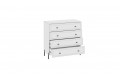 Комод «Пандора» - 414.004.000 Белый снег, Белый матовый