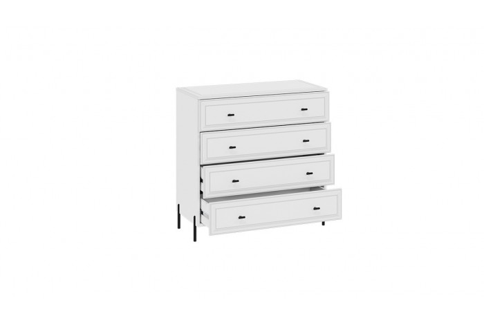 Комод «Пандора» - 414.004.000 Белый снег, Белый матовый