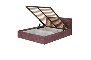 Кровать Эмилия 1,6 КР-18 с подъемным механизмом (винный)