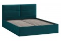 Кровать с ПМ «Глосс» 1400 Тип 1 (с подъемным механизмом) Велюр Confetti Izumrud
