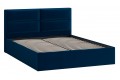 Кровать с ПМ «Глосс» 1600 Тип 1 (с подъемным механизмом) Велюр Confetti Blue