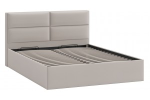 Кровать с ПМ Глосс 1800 Тип 1 с подъемным механизмом Велюр Confetti Smoke