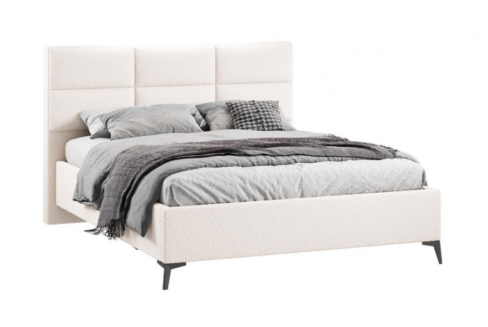 Кровать без ПМ «Делана» 1600 (без подъемного механизма) Экомех Barni Milk