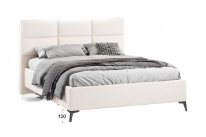 Кровать без ПМ Делана 1600 (без подъемного механизма) Экомех Barni Milk