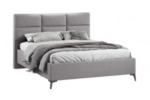 Кровать без ПМ Делана 1600 (без подъемного механизма) Микрошенилл Relax Mocco