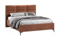 Кровать без ПМ «Делана» 1600 (без подъемного механизма) Велюр Brut Terracot 13