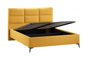 Кровать с ПМ Делана 1600 (с подъемным механизмом) Экомех Barni Curcuma