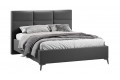 Кровать с ПМ «Делана» 1600 (с подъемным механизмом) Экомех Barni Grey