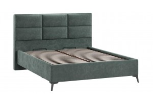 Кровать с ПМ Делана 1600 (с подъемным механизмом) Велюр Brut Forest 09