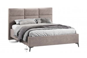 Кровать с ПМ Делана 1600 (с подъемным механизмом) Велюр Brut Mocco 06